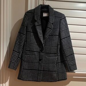Plaid Blazer